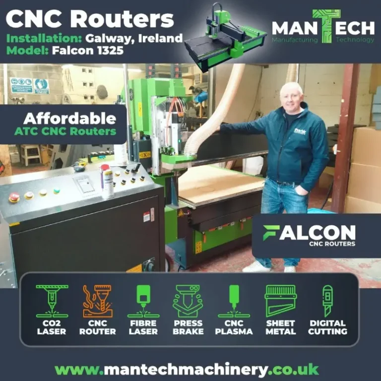 Galway Customer Chooses Mantech for CNC Router.