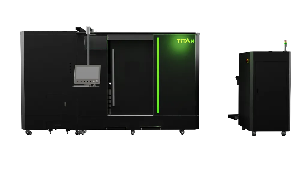 Spartan CNC Routers Titan Combination Fibre Laser Cutter Ireland