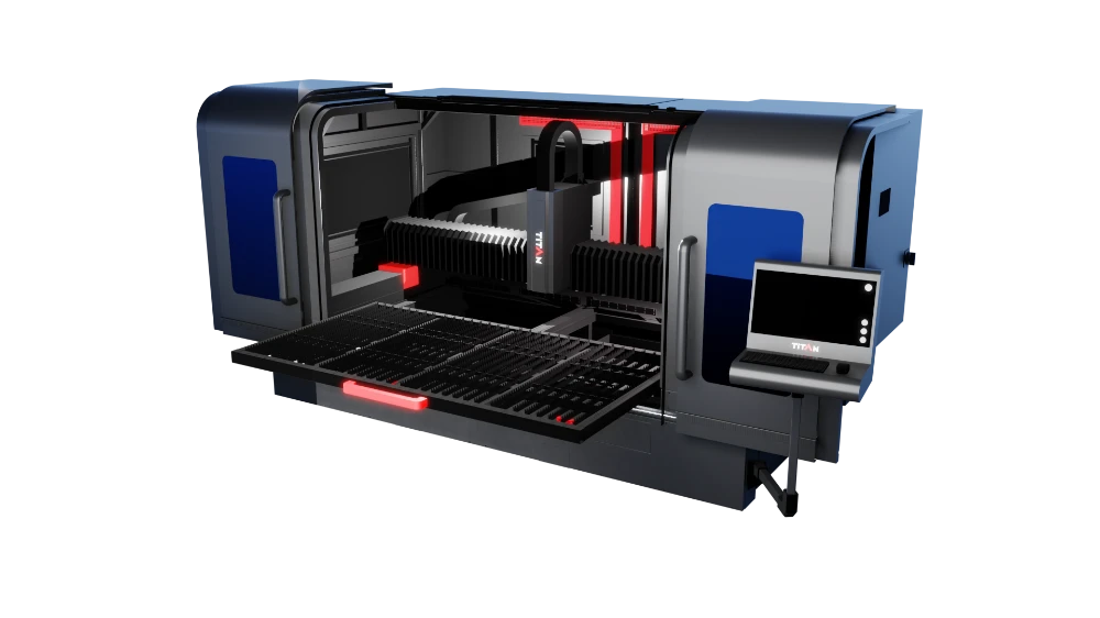 Falcon CNC Router Titan Fibre Laser